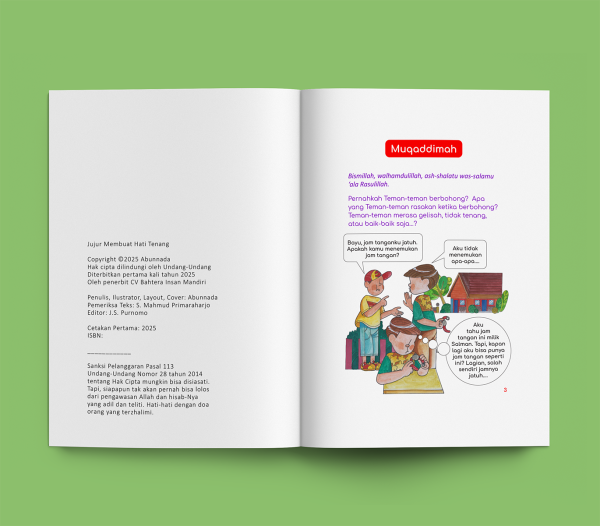 Jujur Membuat Hati Tenang